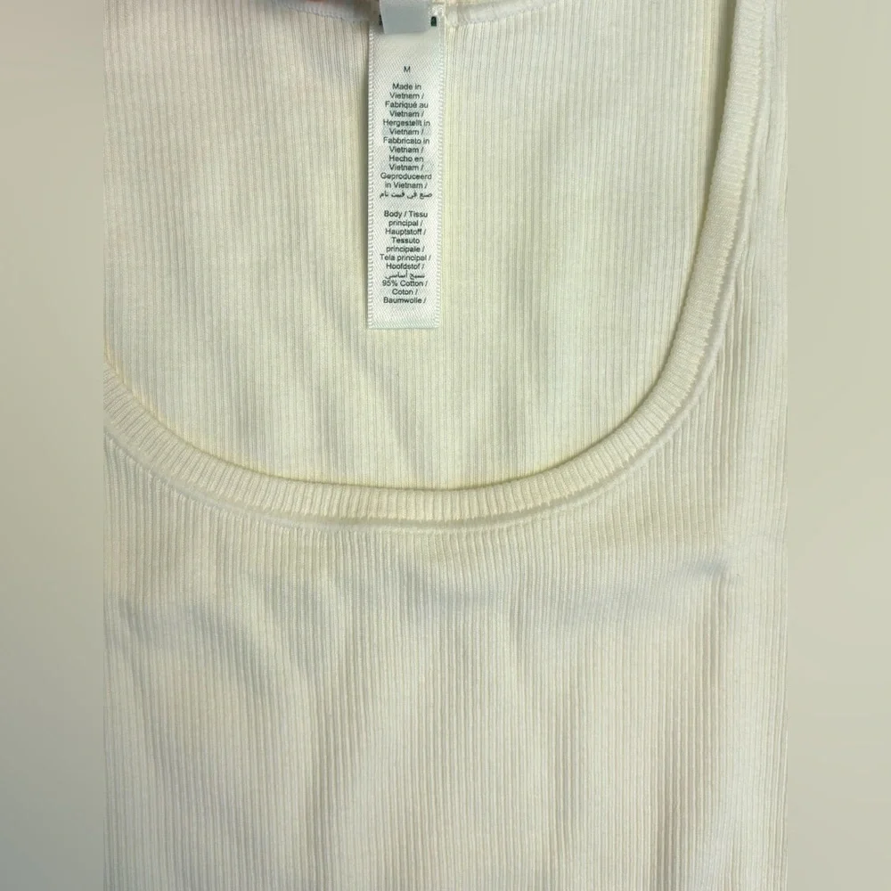 SKIMS Cotton Rib Tank & Boxer Set | Marble | Size M🤍